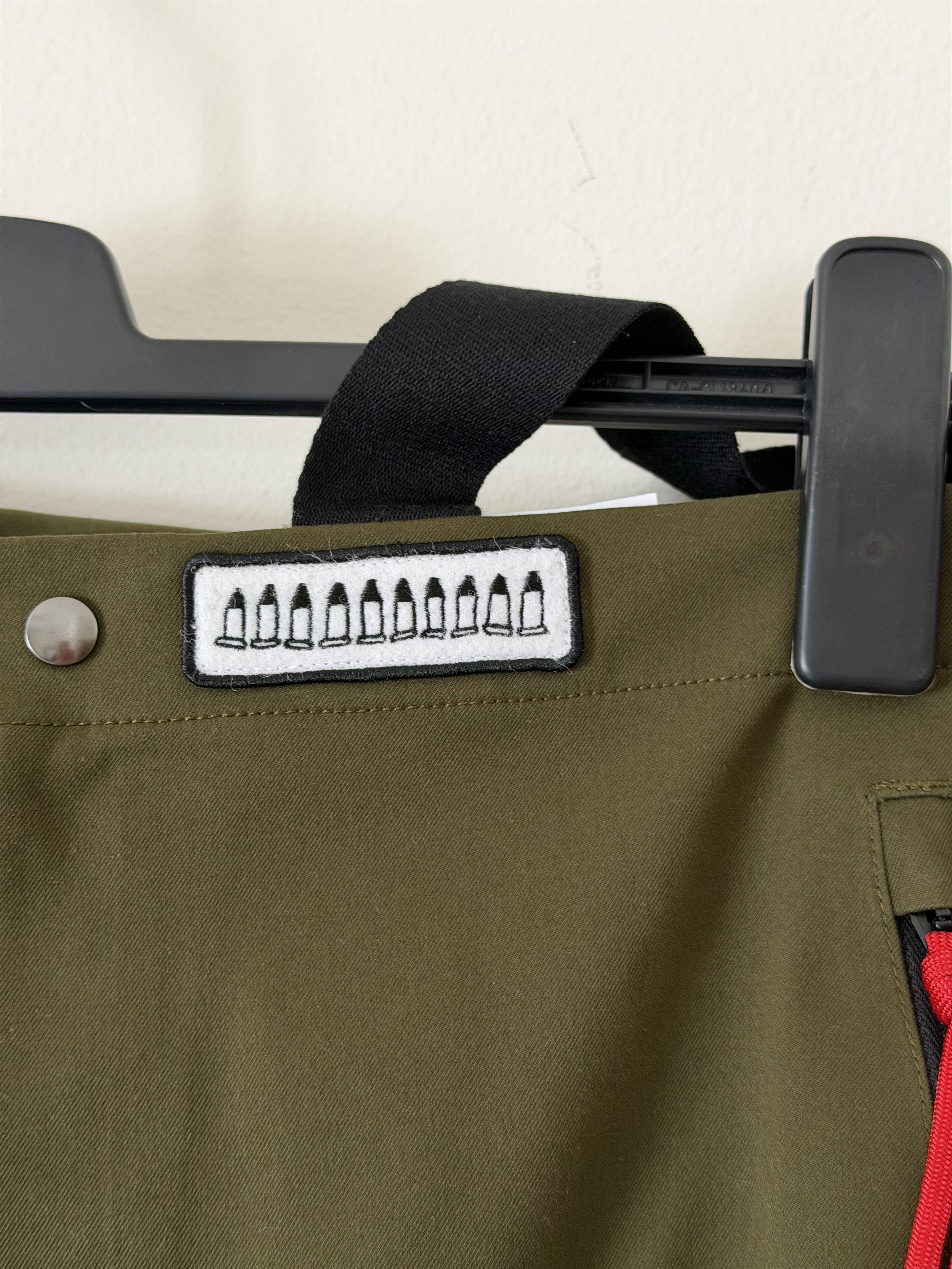 Nike × Tom Sachs Tom Sachs Nike Foul Weather Trousers in Olive Green Size US 32 / EU 48 - 4 Thumbnail