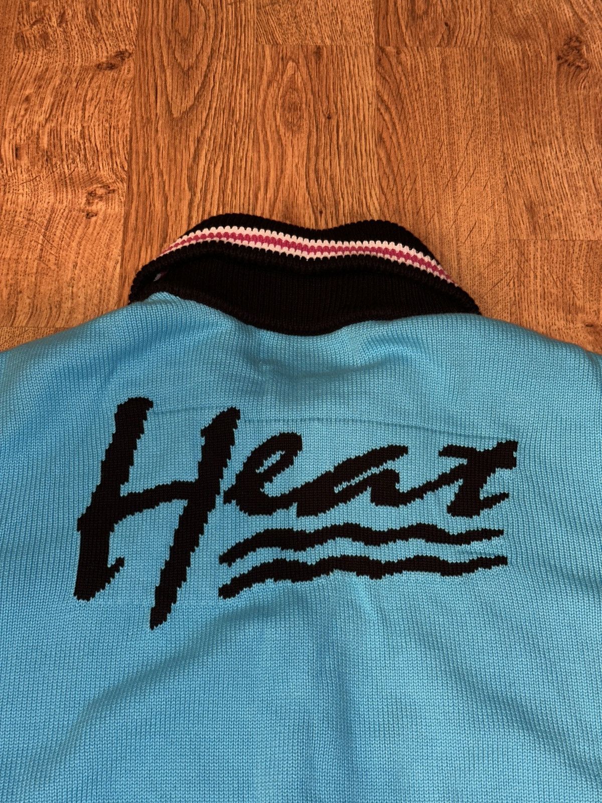 NBA MIAMI HEAT Court Culture Original Vice Knit CardiganSweater Size US XL / EU 56 / 4 - 3 Thumbnail