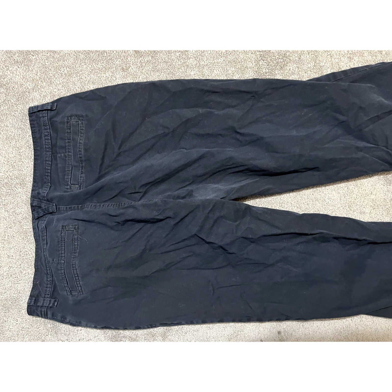 Gloria Vanderbilt VINTAGE Gloria Vanderbilt Pants Chino 14 Black Cotton Blend Regular Size Women Size 36" / US 14 / IT 50 - 4 Thumbnail