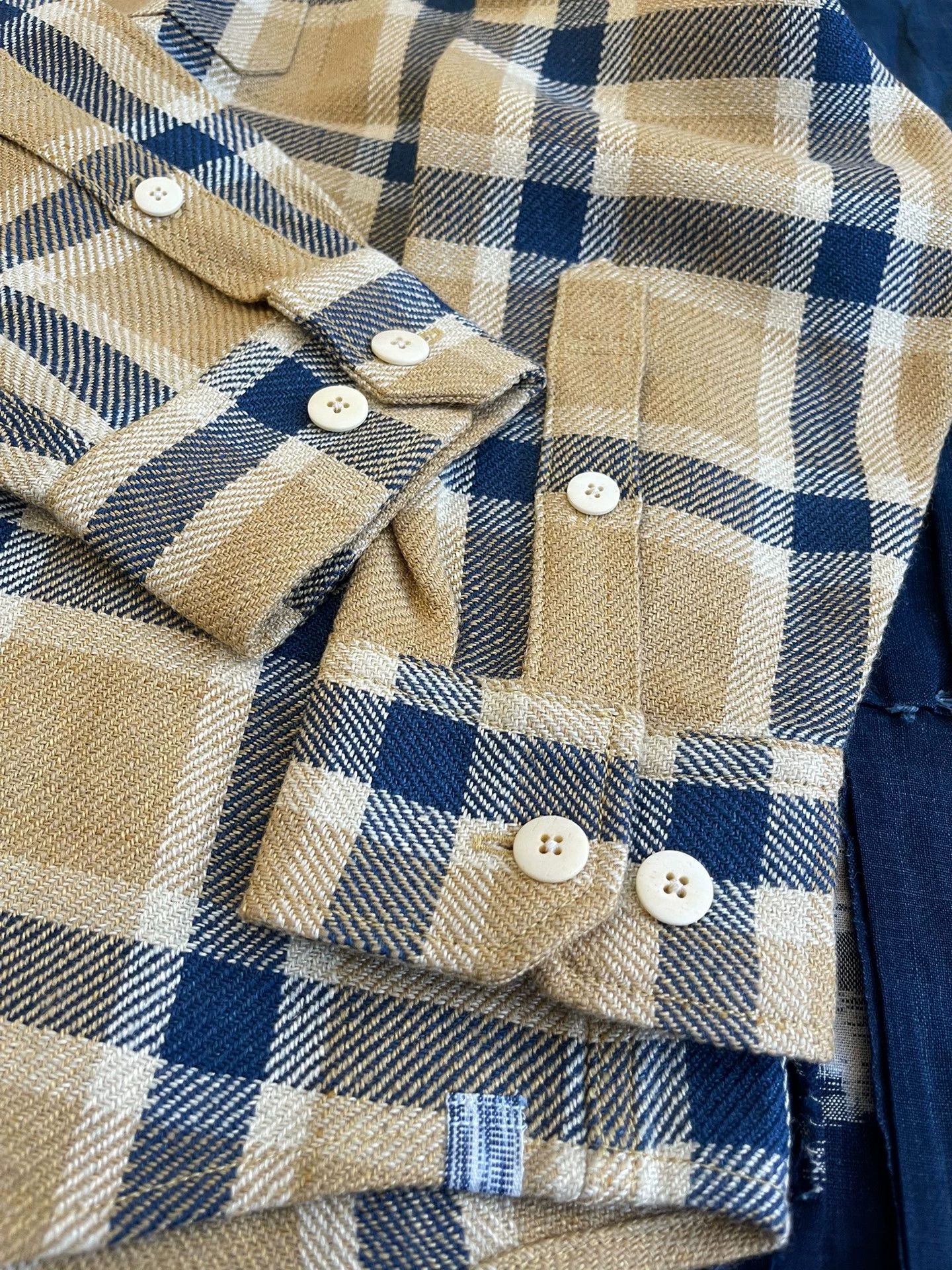 Visvim VISVIM 23AW LUMBER L/S Plaid Shirt Beige Size 2 NEW Size US M / EU 48-50 / 2 - 5 Thumbnail