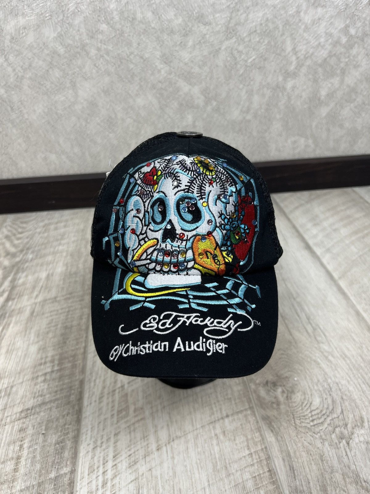 💥RARE! NWT SKULL ED HARDY CAP
