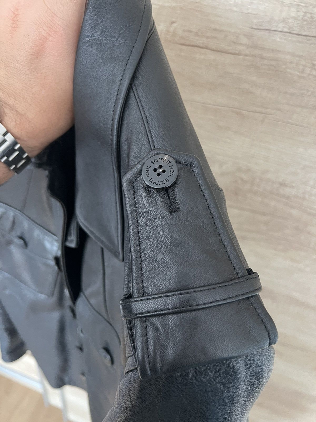 Neil Barrett Leather Jacket size L Size US L / EU 52-54 / 3 - 8 Thumbnail