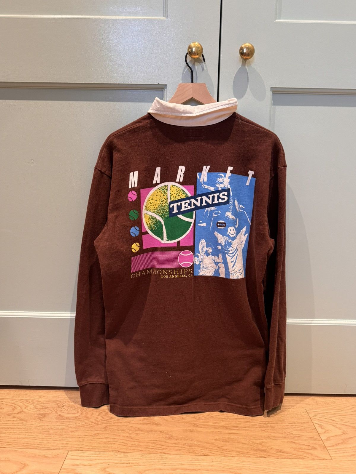Market Market x The Smiley Company Championships Rugby Shirt Size US L / EU 52-54 / 3 - 2 Thumbnail