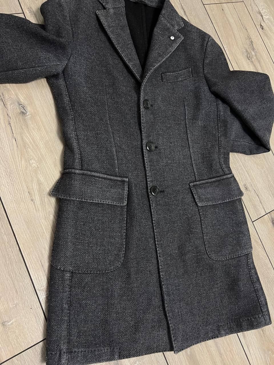 L.B.M. 1911 LBM 1911 Lubiam Avant Garde Style Wool Coat Size 48R Size US M / EU 48-50 / 2 - 8 Thumbnail