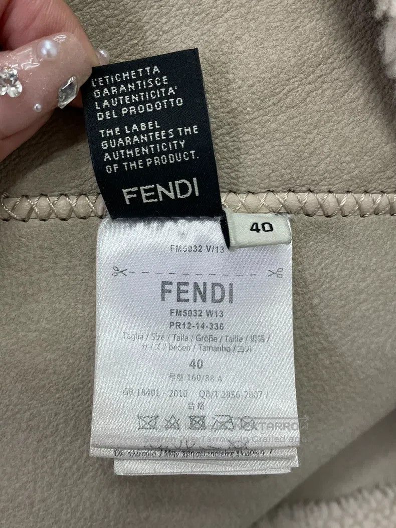 Fendi Fendi Leather and Fur Coat Size XS / US 0-2 / IT 36-38 - 4 Thumbnail