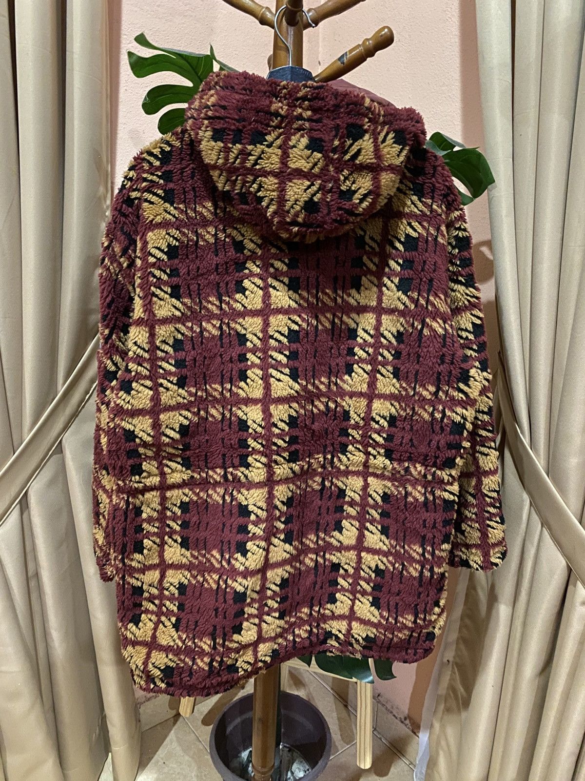 Japanese Brand Vintage Hunters Original Plaid Sherpa Fleece Jacket Size US M / EU 48-50 / 2 - 5 Thumbnail