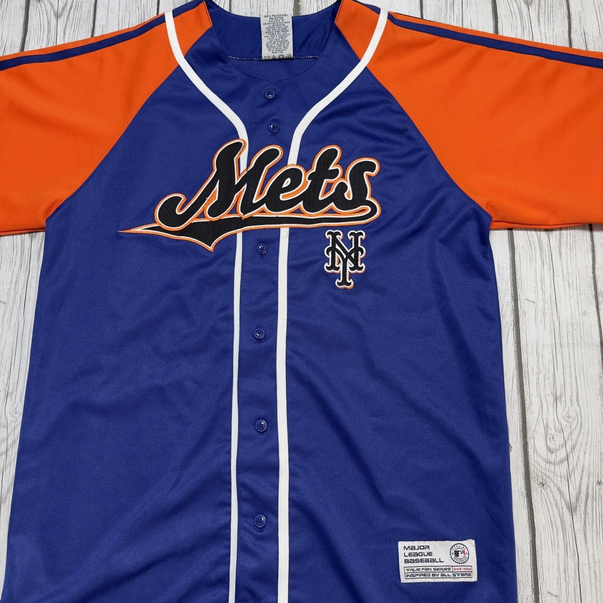 MLB × Vintage Vintage New York Mets jersey Size US M / EU 48-50 / 2 - 3 Thumbnail