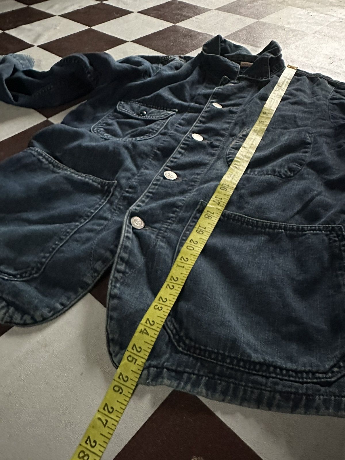 45rpm Vintage 45rpm worker denim jacket Size US S / EU 44-46 / 1 - 11 Thumbnail