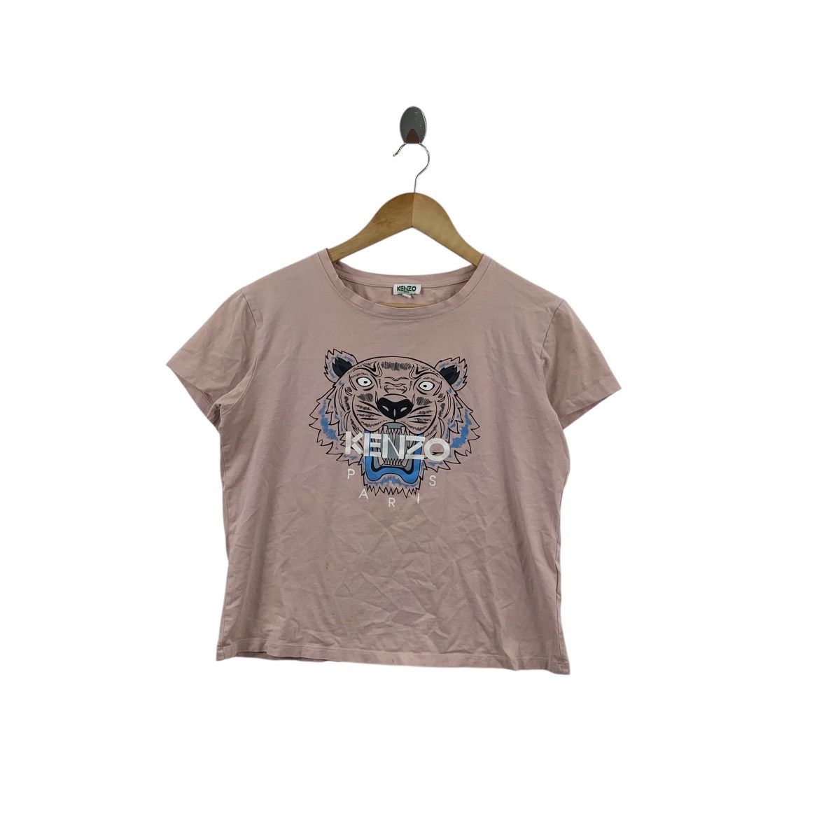 Kenzo KENZO PARIS Tiger Roar Cropped Top Tee Shirt Top Size S / US 4 / IT 40 - 1 Thumbnail