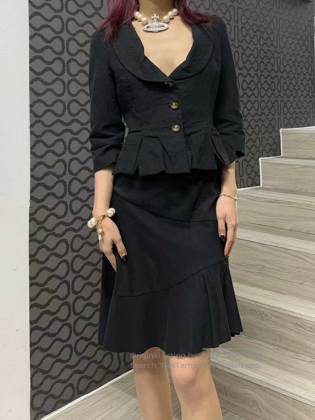 Vivienne Westwood vivienne westwood black short blazer jacket. Size S / US 4 / IT 40 - 2 Thumbnail