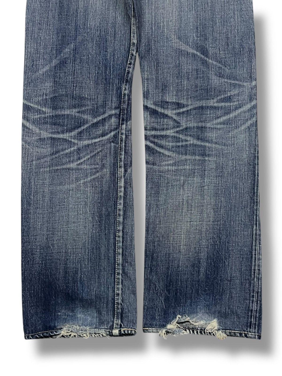 OMNIGOD Vintage 00s OMNIGOD JAPAN LOT 50009 Selvedge Japanese Denim Size US 34 / EU 50 - 7 Thumbnail