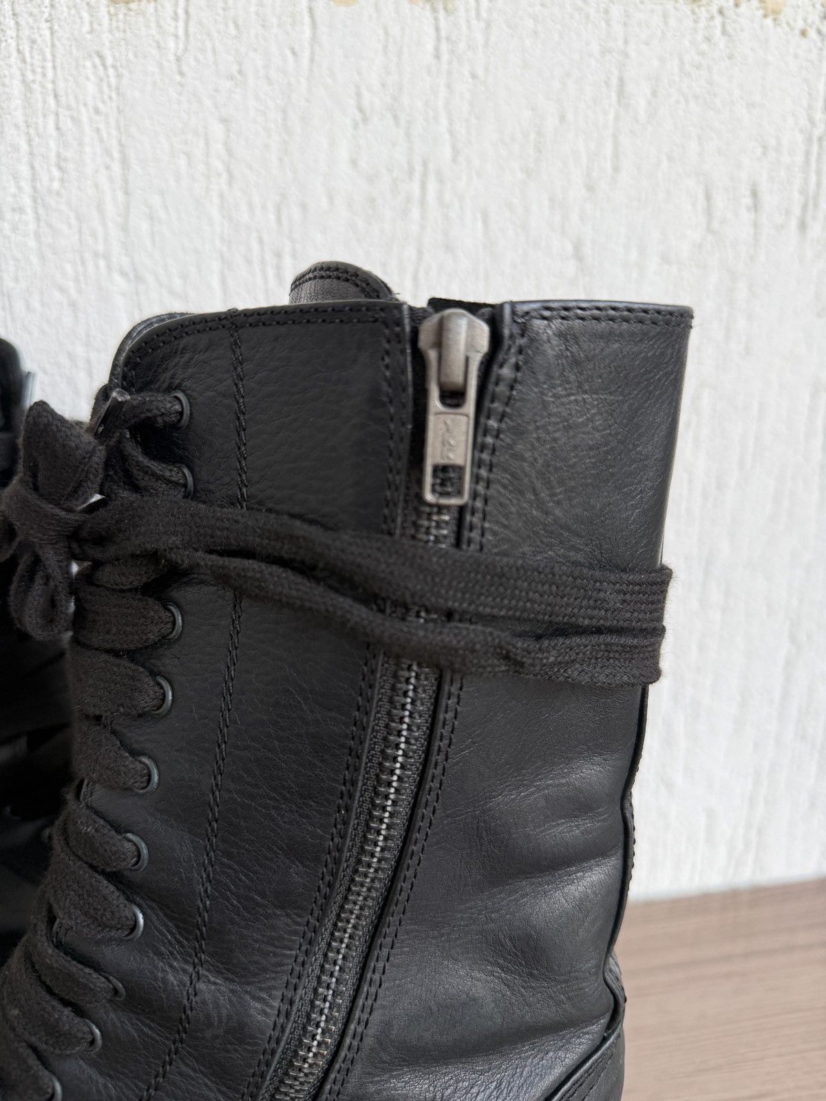 Ann Demeulemeester 🔥rare runaway combat boots Size US 11 / EU 44 - 14 Thumbnail