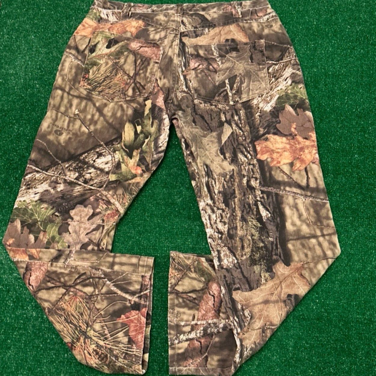 Vintage VINTAGE Mossy Oak Real Tree Camo Hunter Baggy Skater Jeans Mens 36 Wide-Leg Casual Outdoor Grunge Hip Hop Punk 90s Y2K Realtree Hunting Skater Size US 36 / EU 52 - 3 Thumbnail