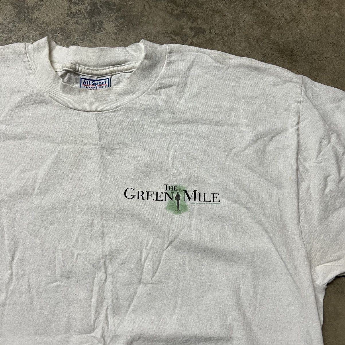 Vintage Vintage 1999 Warner Bros The Green Mile Movie Promo T-Shirt Size US XL / EU 56 / 4 - 1 Thumbnail