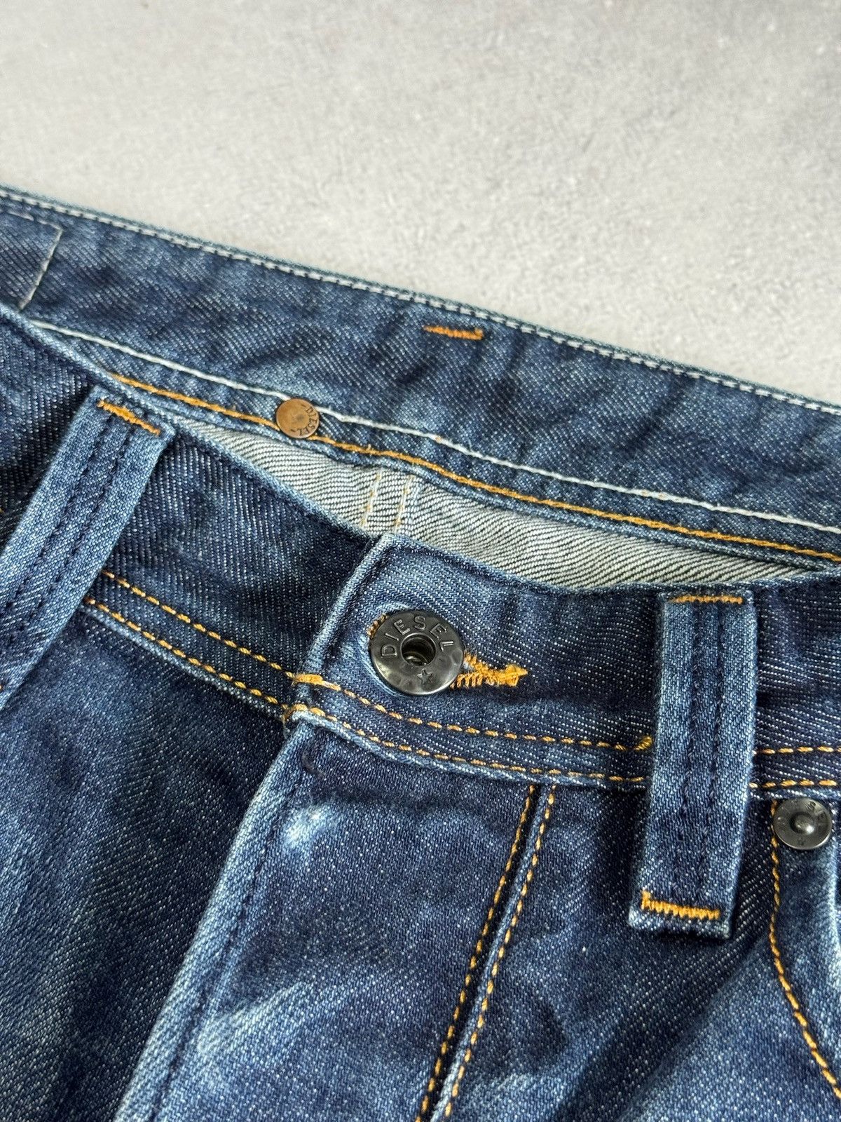Diesel Diesel Big Logo Denim Pants Jeans Vintage 90s Japanese Y2K Size US 32 / EU 48 - 10 Thumbnail