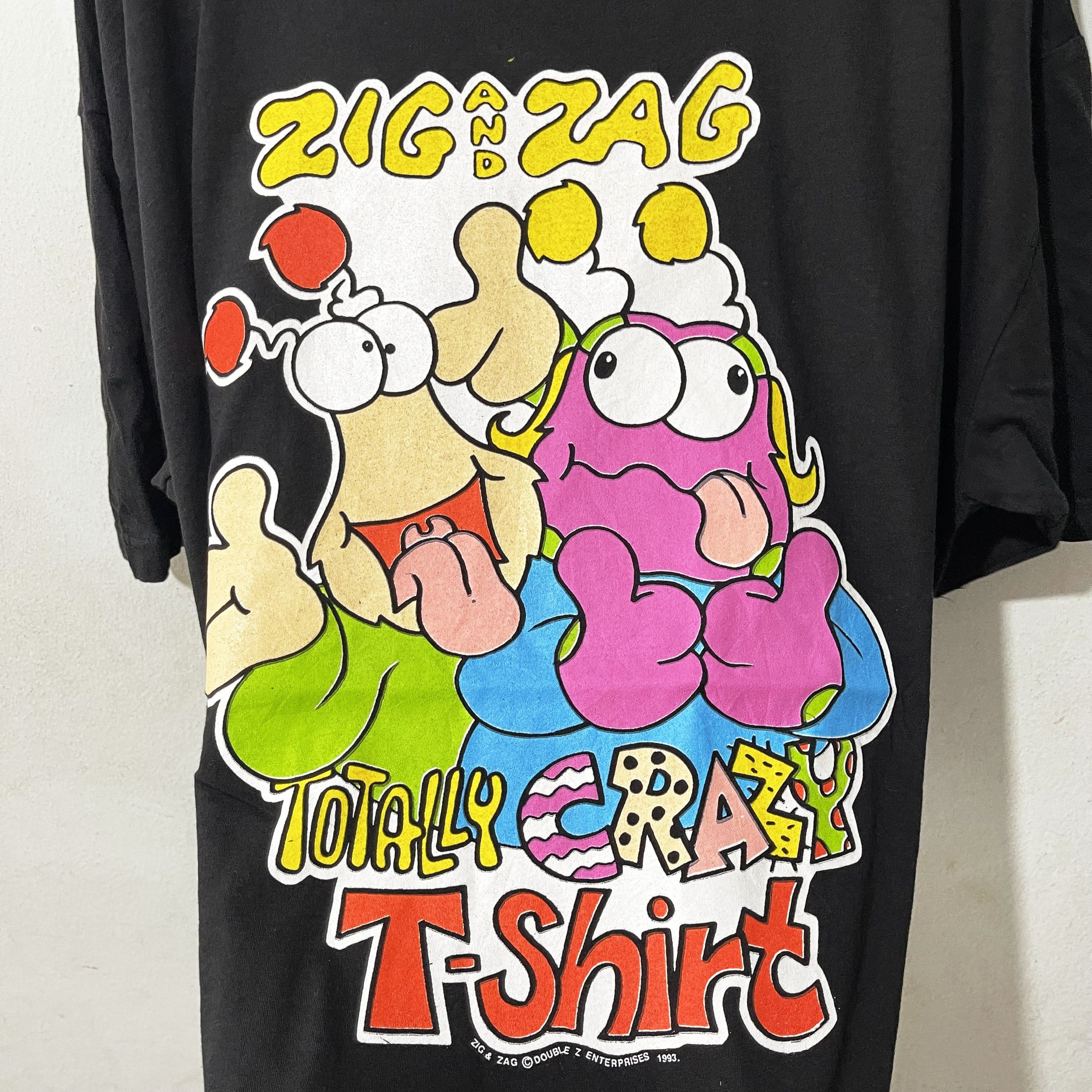 Cartoon Network × Vintage Vintage 1993 Zig and Zag Shirt Size US L / EU 52-54 / 3 - 2 Thumbnail