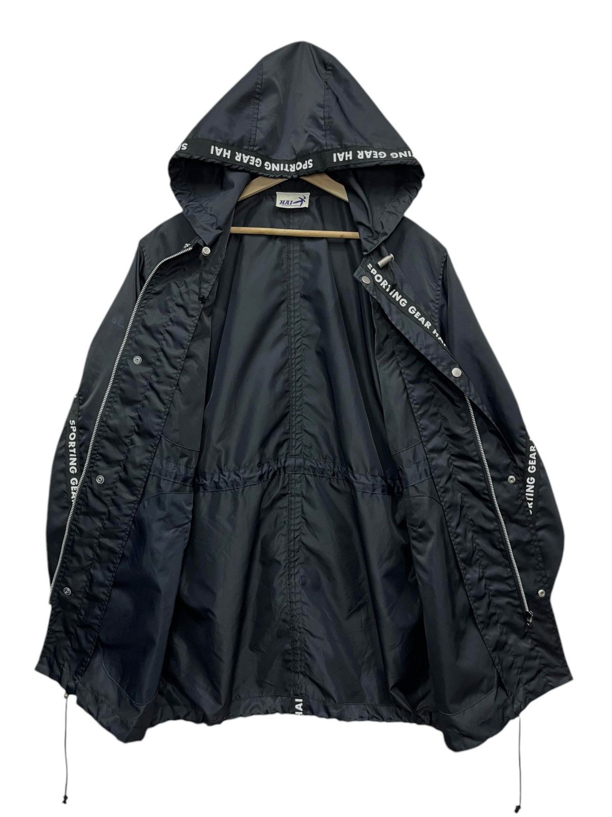 Hai Sporting Gear 🔥90’s HAI SPORTING GEAR ISSEY MIYAKE Nylon Hoodie Parka Size L / US 10 / IT 46 - 7 Thumbnail