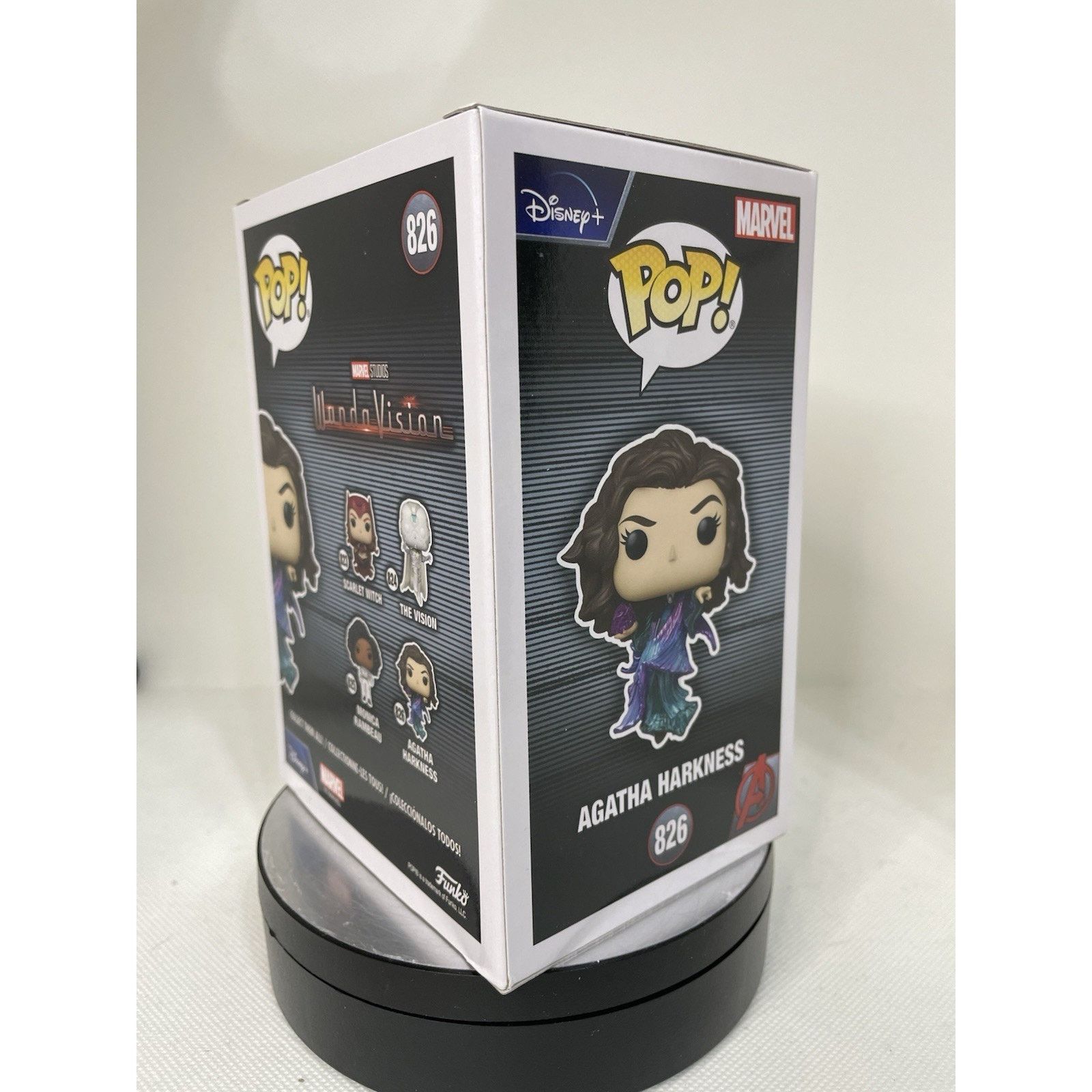 Marvel Comics Funko Pop! Agatha Harkness #826 - Wandavision Size ONE SIZE - 6 Thumbnail