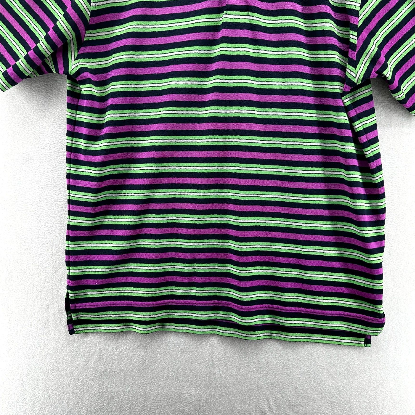 Footjoy Footjoy Polo Shirt Multicolor Men's Size Medium Golf Striped Short Sleeve Size US M / EU 48-50 / 2 - 3 Thumbnail