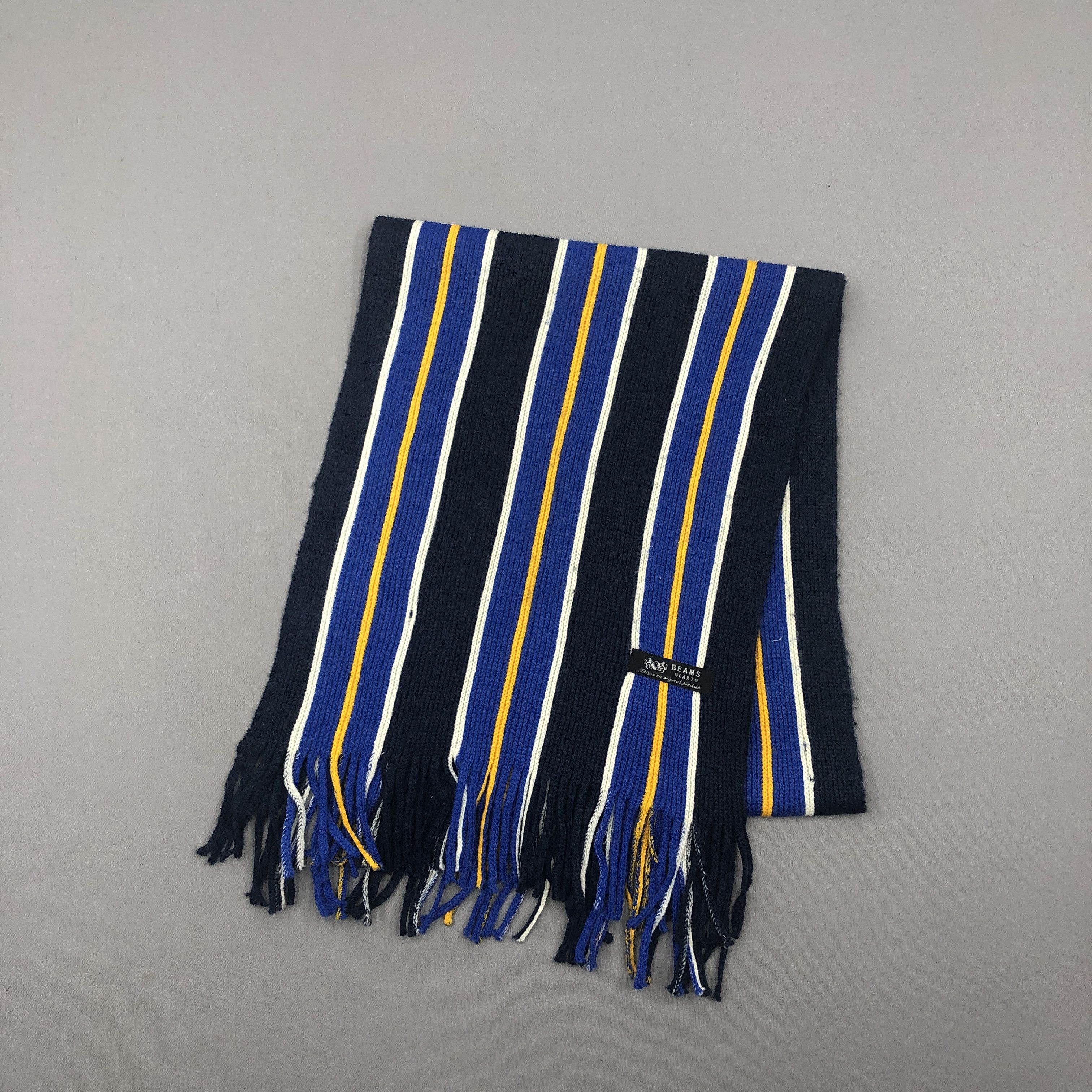 Beams Plus Vintage Beams Scarf Muffler Wool Cashmere Scarves Size ONE SIZE - 1 Thumbnail