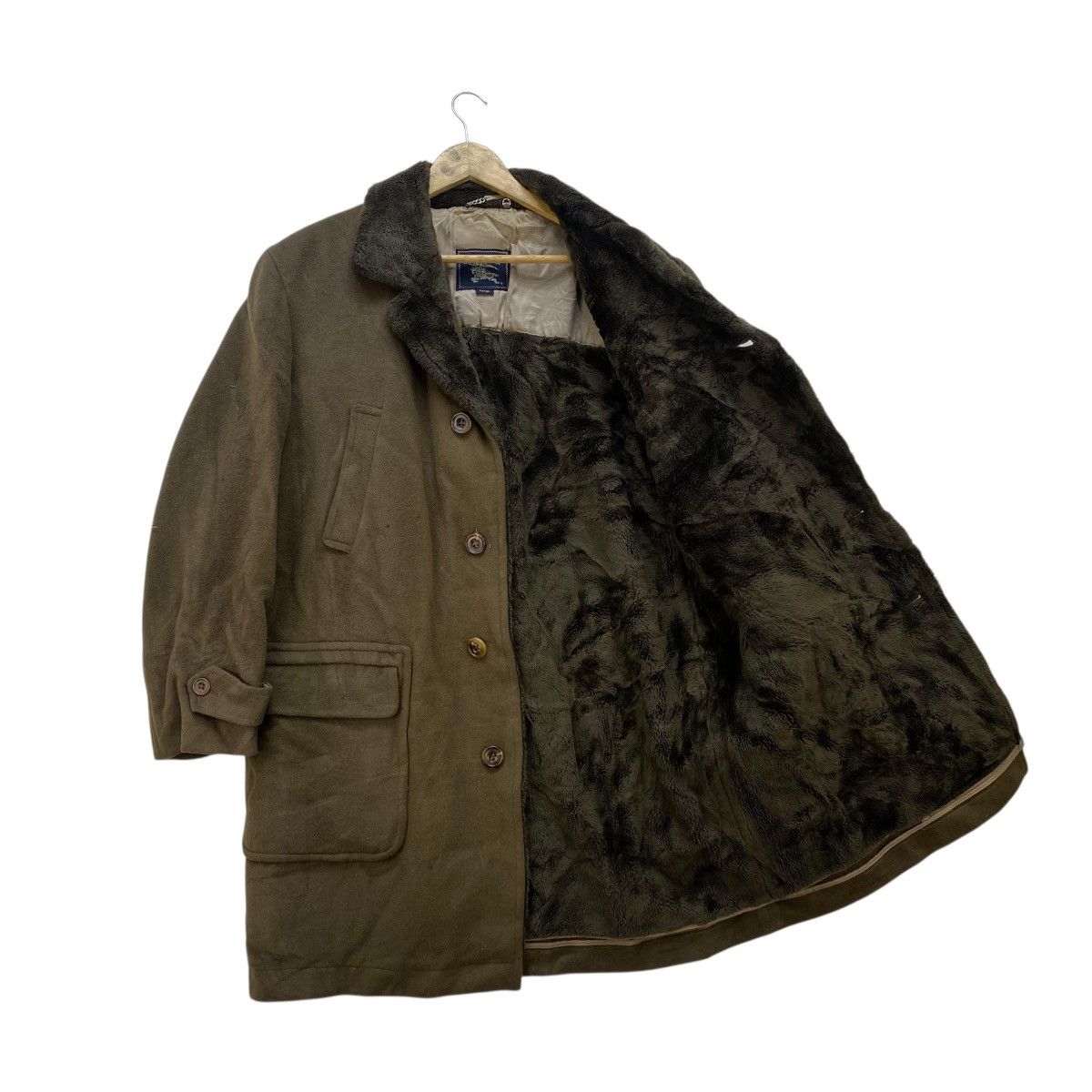 Burberry Vintage Burberrys Wool long coat Size US M / EU 48-50 / 2 - 1 Thumbnail