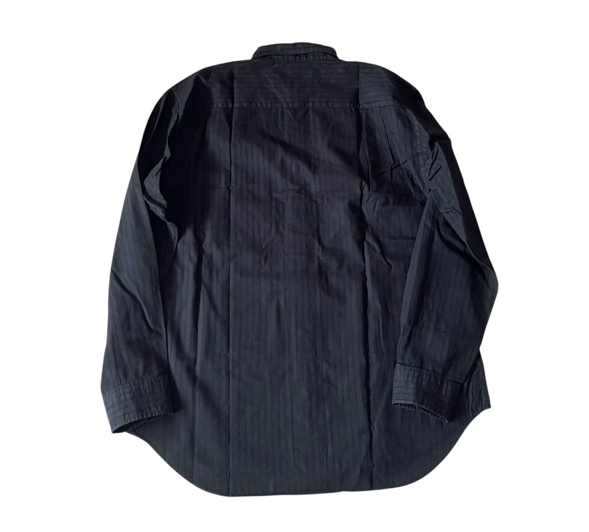 Issey Miyake Vintage issey miyake striped black button up shirt Size US XL / EU 56 / 4 - 6 Thumbnail