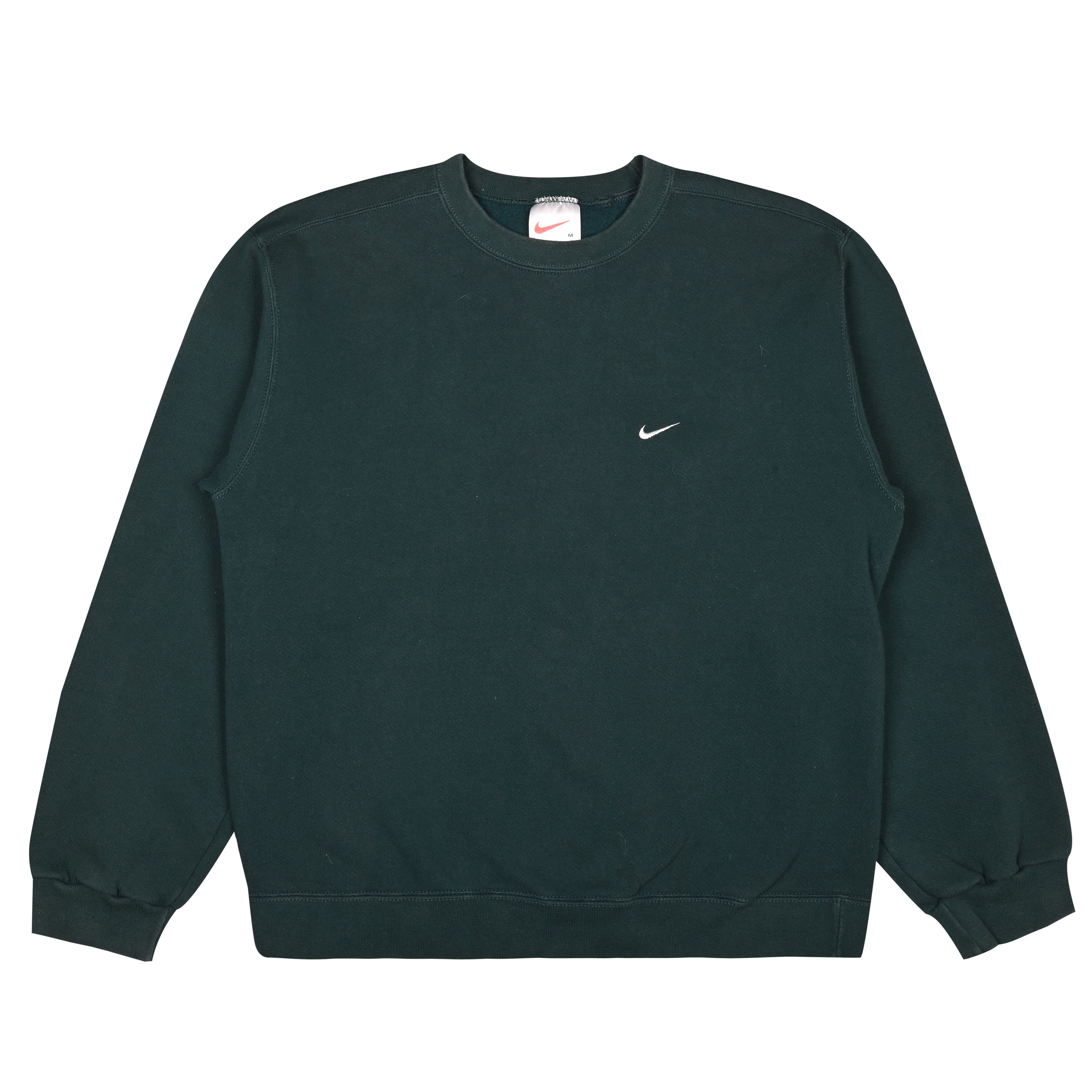 Nike Vintage Nike Sweatshirt — 1990s — Green — Size M Size US M / EU 48-50 / 2 - 1 Thumbnail