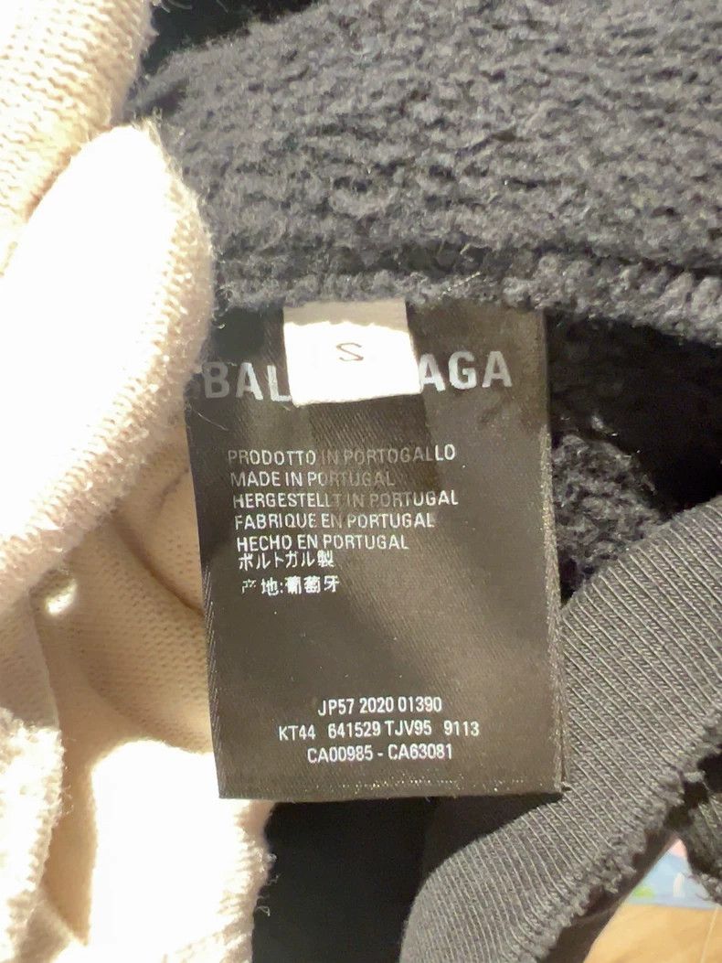 Balenciaga Balenciaga Thick Alien Destruction Hoodie Size US S / EU 44-46 / 1 - 5 Thumbnail