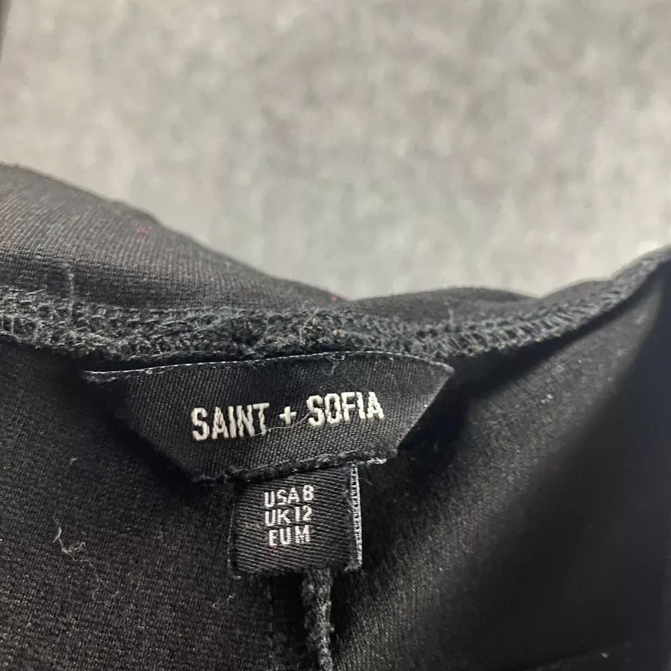 Other Saint + Sofia Pants Women's 8 Capri Pull On Stretch Viscose Size 30" / US 8 / IT 44 - 8 Thumbnail