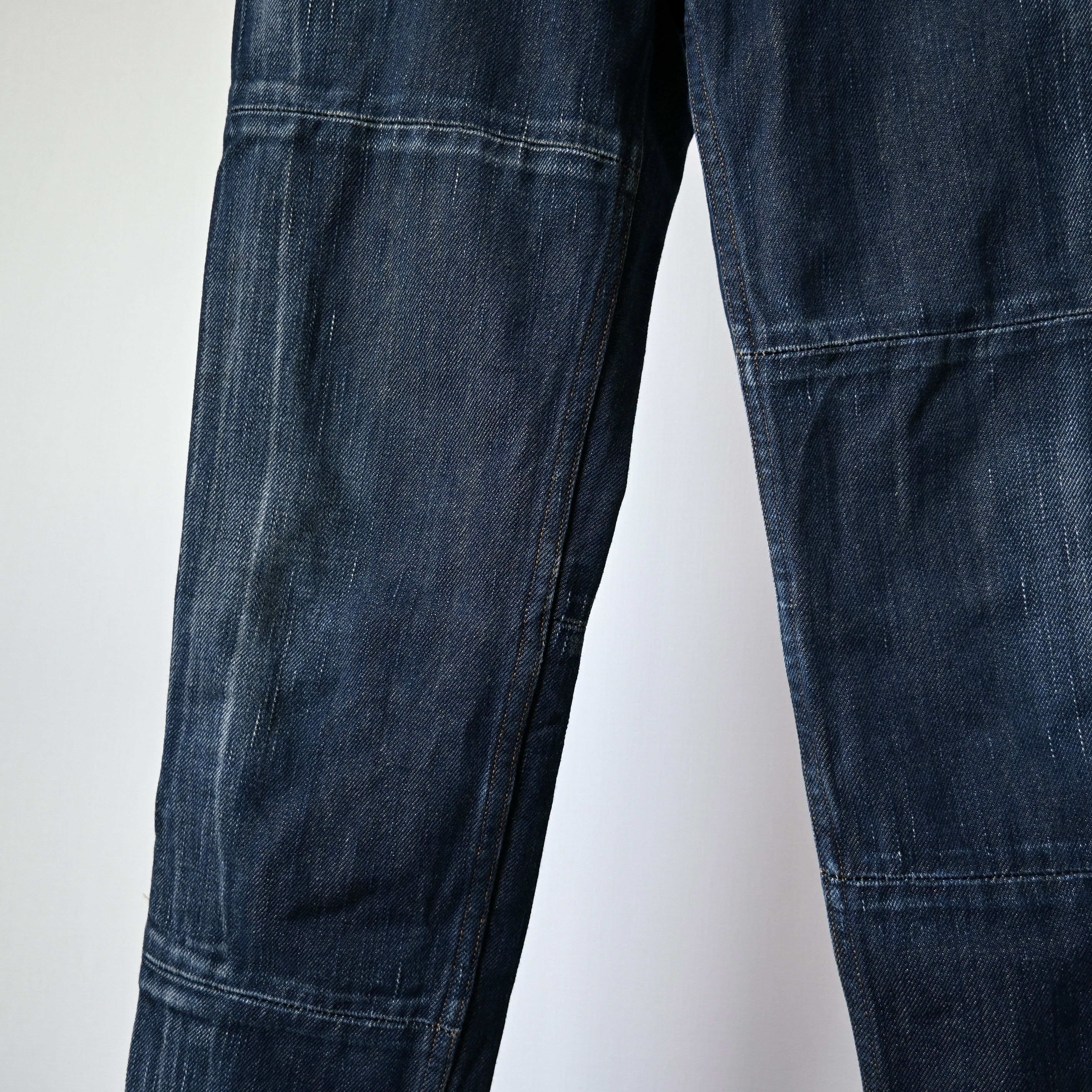 Levi's VTG, 2004 Levi's RED patchwork slim jeans, zippered leg Size 29" - 7 Thumbnail
