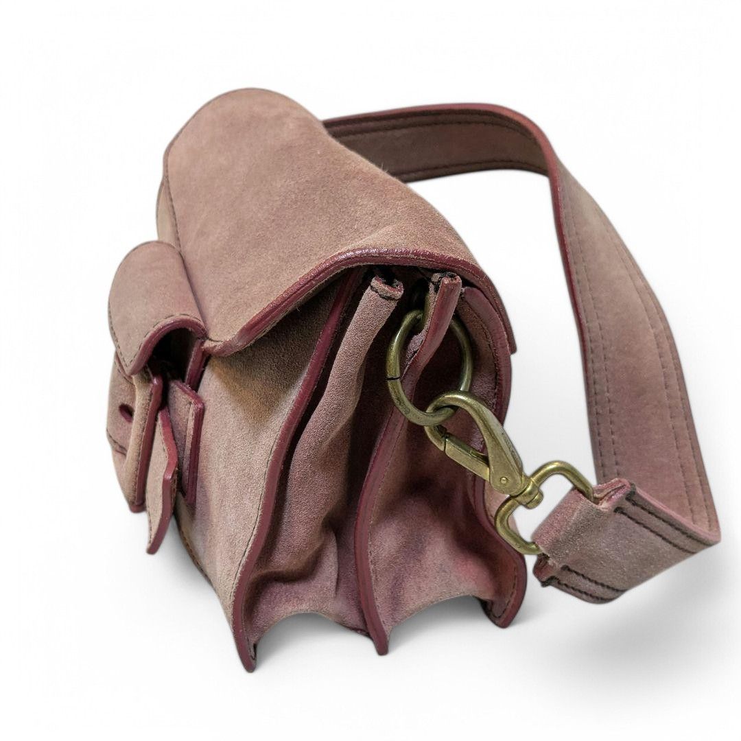 Miu Miu Miu Miu - Brown Leather Shoulder Bag Suede 00s Vintage Size ONE SIZE - 3 Thumbnail