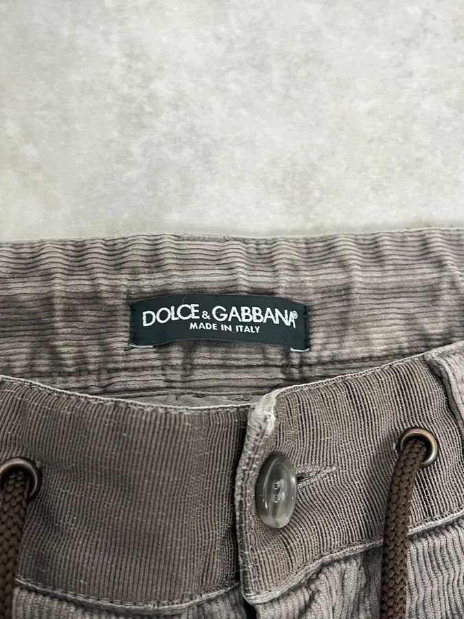 Dolce & Gabbana Dolce & Gabbana Grey Multipockets Cargo Pants Size US 31 - 10 Thumbnail