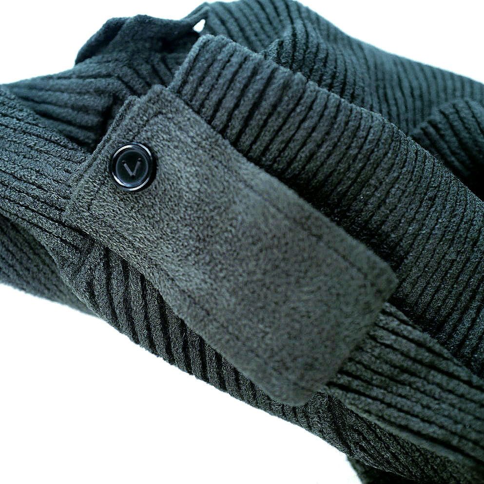 Bottega Veneta Bottega Veneta Salon 02 Army Green Ribbed Knit Sweater | NEW Size L / US 10 / IT 46 - 16 Thumbnail