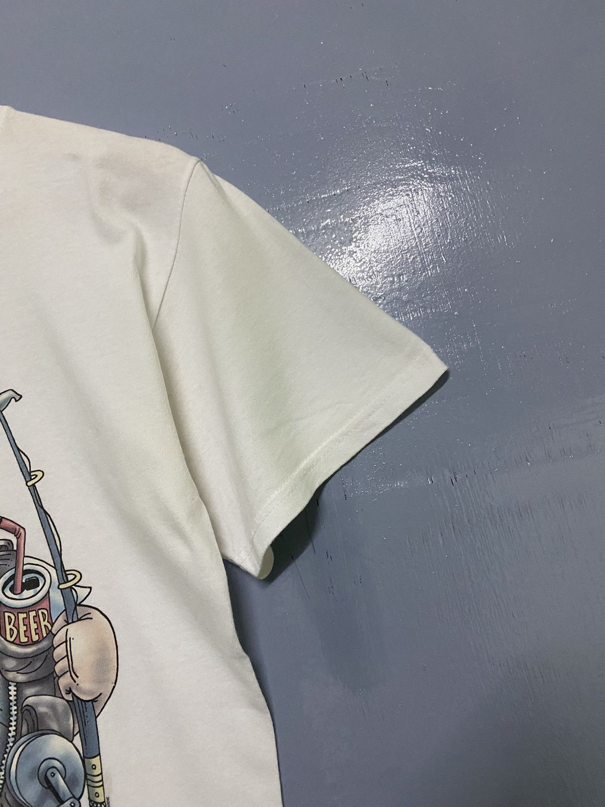 Vintage Vintage Fishing Lover Nice Graphic Tee Size US S / EU 44-46 / 1 - 4 Thumbnail