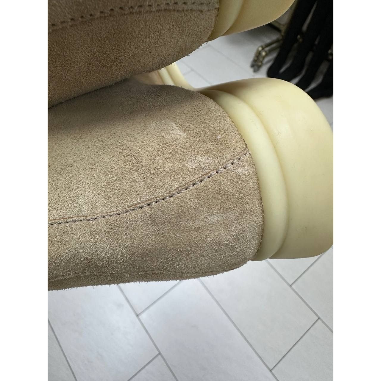 Loro Piana Loro Piana Beige Suede Loafers Sz.38 Size US 7 / IT 37 - 6 Thumbnail