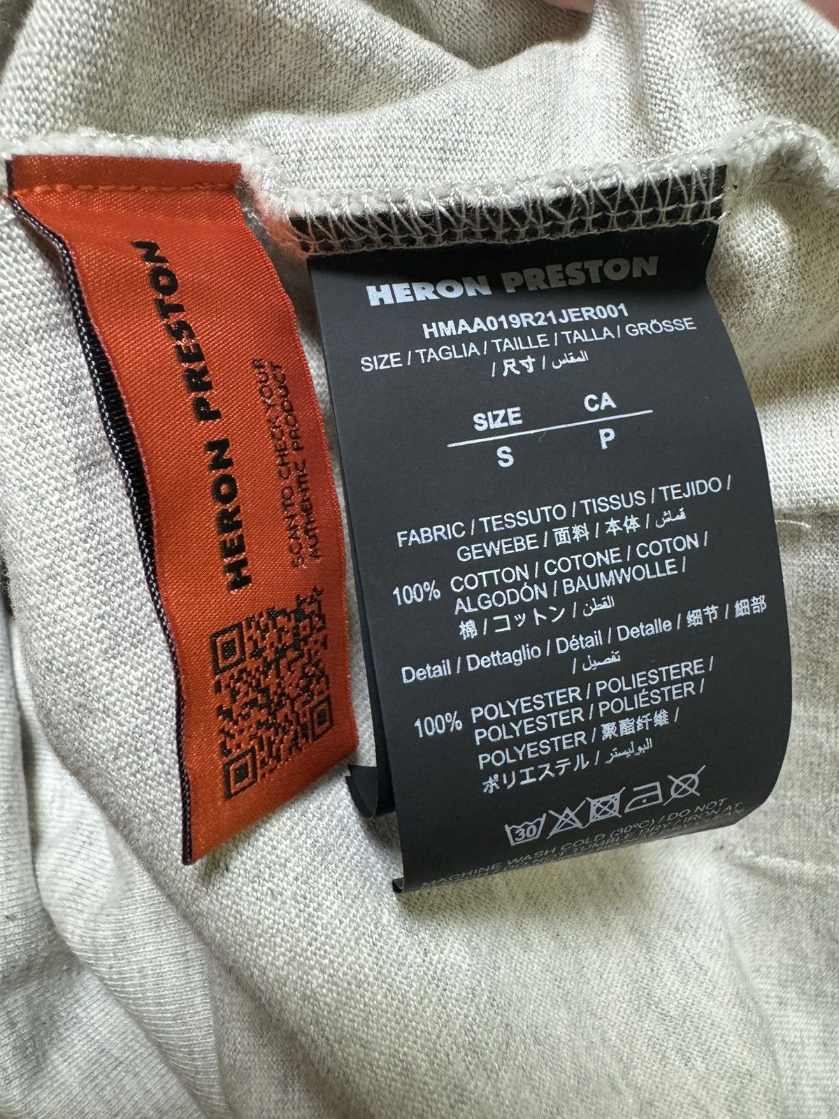Heron Preston Heron preston ss tee poster grey Size US M / EU 48-50 / 2 - 3 Thumbnail
