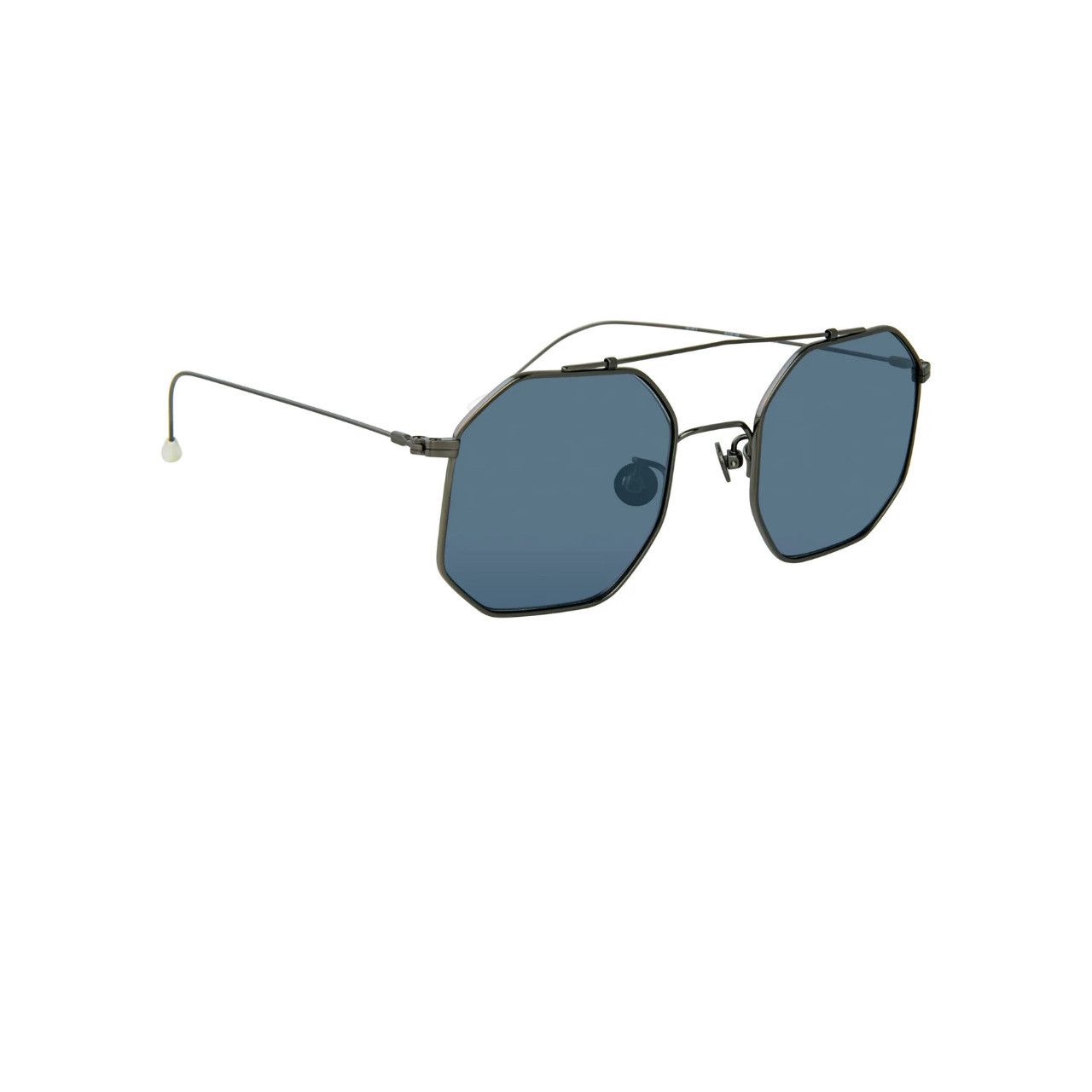 Ann Demeulemeester Ann Demeulemeester Sunglasses Square Brushed Gun metal Size ONE SIZE - 1 Thumbnail