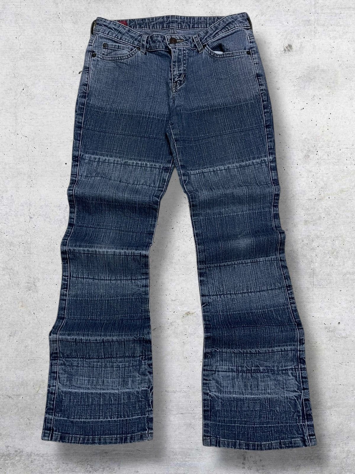 Japanese Brand VINTAGE KINKY COWBOY FLARED 90S JAPAN DESIGNER CAMEL ROAD Size US 28 / EU 44 - 1 Thumbnail