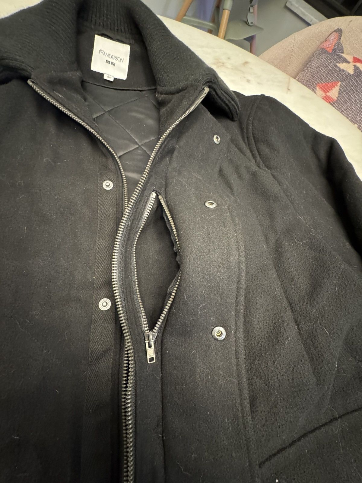 JW Anderson × Uniqlo JW Anderson x Uniqlo Wool-Blend Quilted Jacket Size US L / EU 52-54 / 3 - 3 Thumbnail