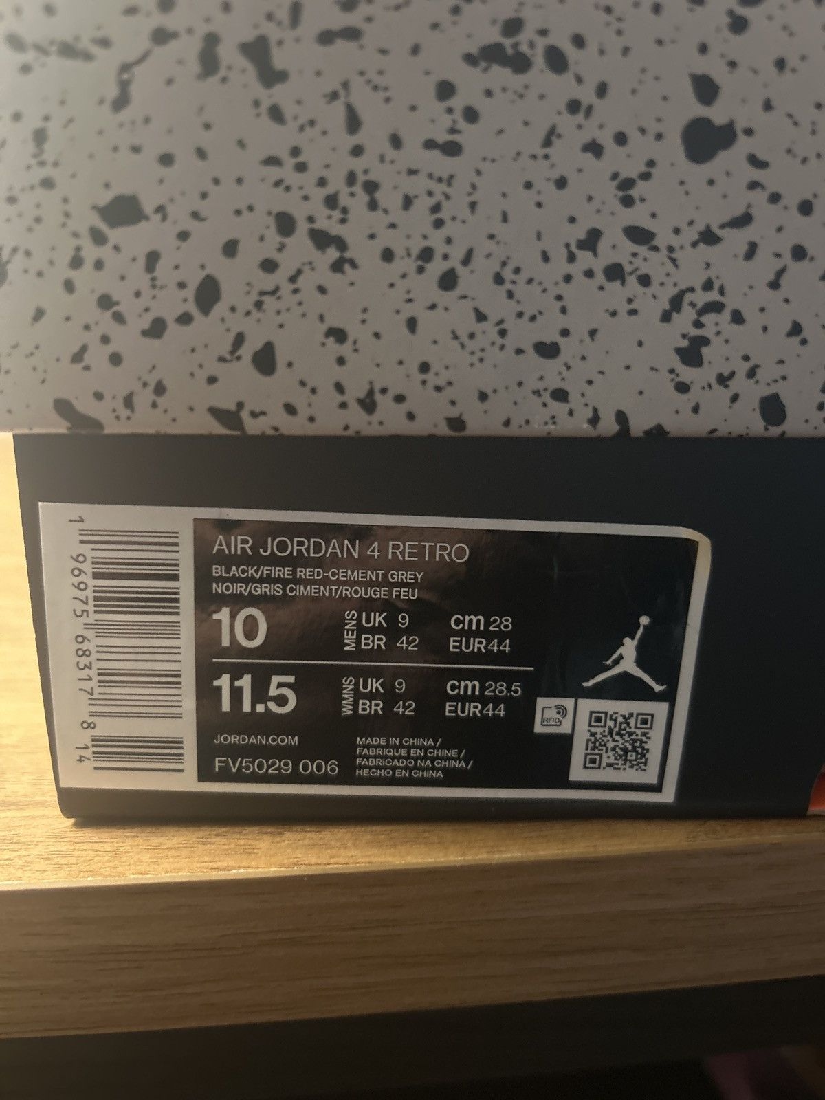 Jordan Brand Jordan 4 bred reimagined Size US 10 / EU 43 - 8 Thumbnail