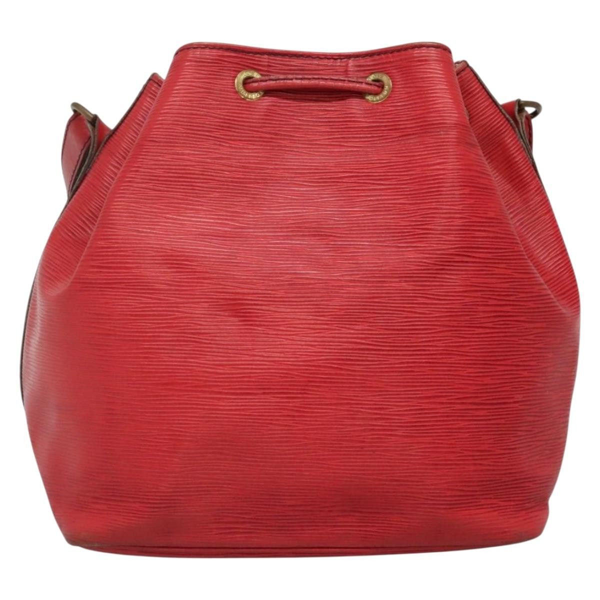 Louis Vuitton LOUIS VUITTON Epi Petit Noe Shoulder Bag Red M44107 Size ONE SIZE - 2 Thumbnail