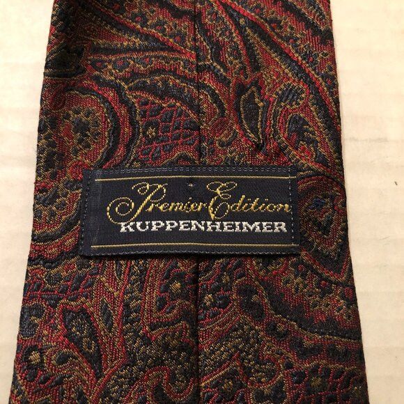Other Kuppenheimer men's new silk tie 3 1/2" X 59 1/2" Size ONE SIZE - 3 Thumbnail