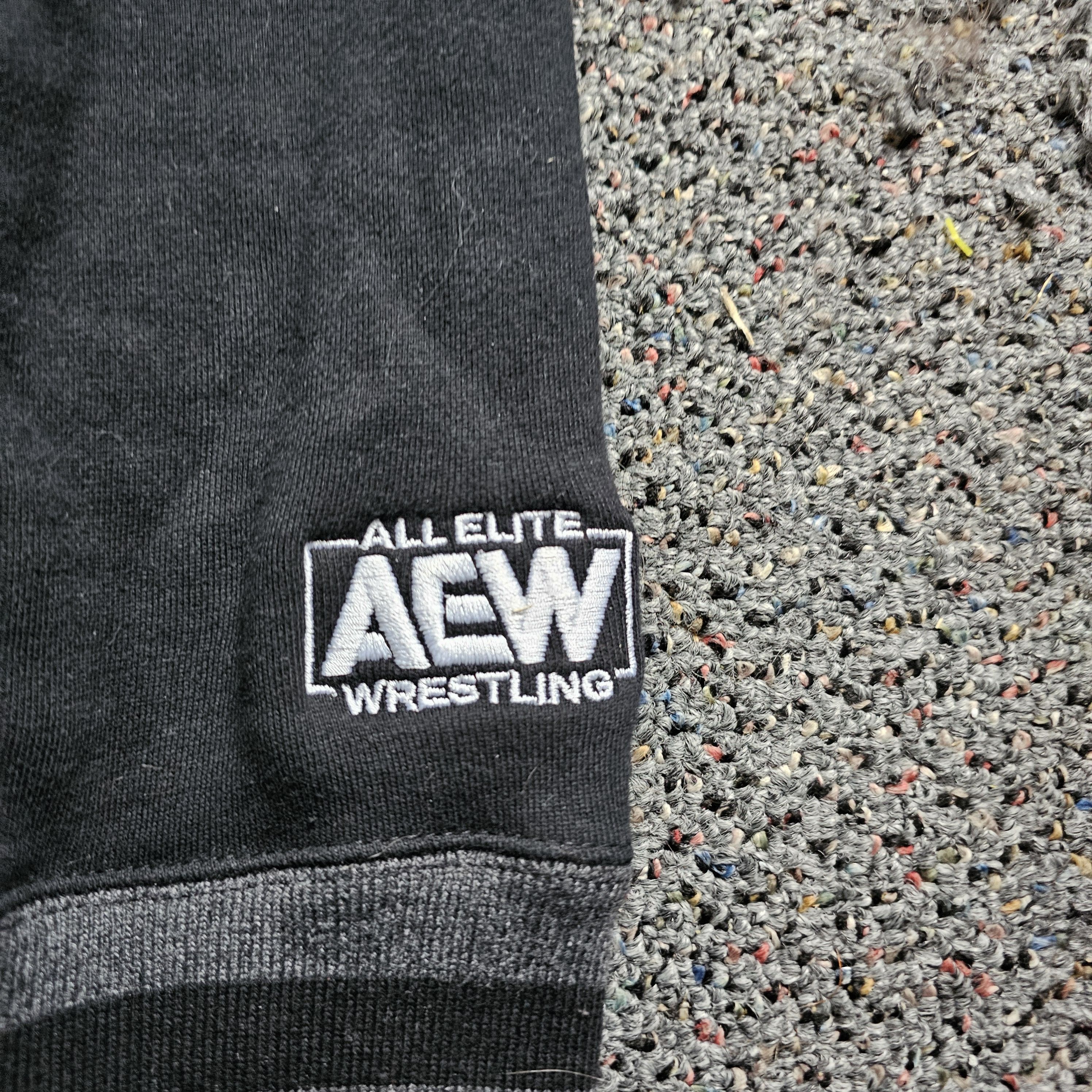 Other AEW All Elite Wrestling Varisty Embroidery Zip Up Sweatshirt Size US L / EU 52-54 / 3 - 3 Thumbnail