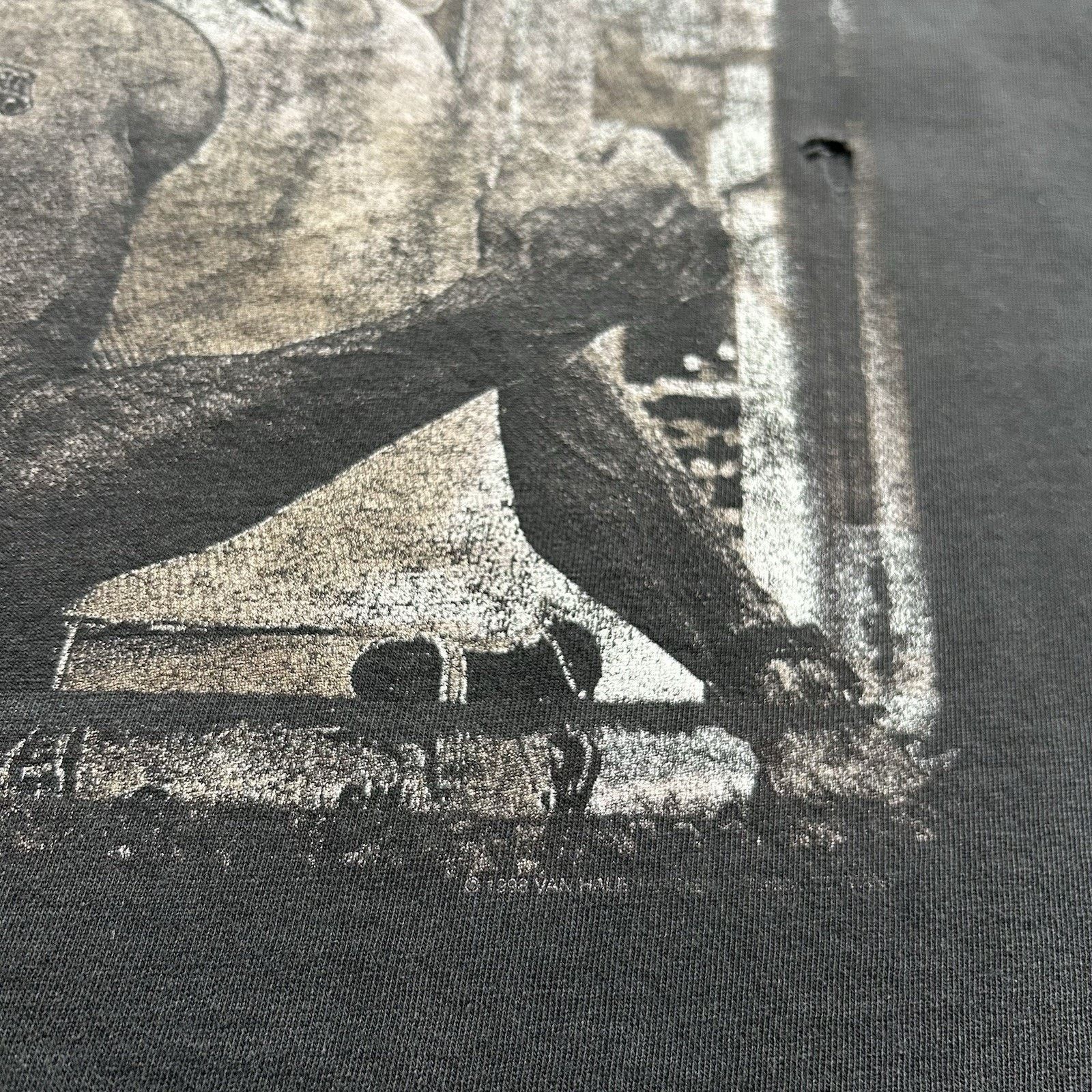 Band Tees Vintage 1998 Van Halen T Shirt Large 90s Faded Black Rare Size US L / EU 52-54 / 3 - 7 Thumbnail