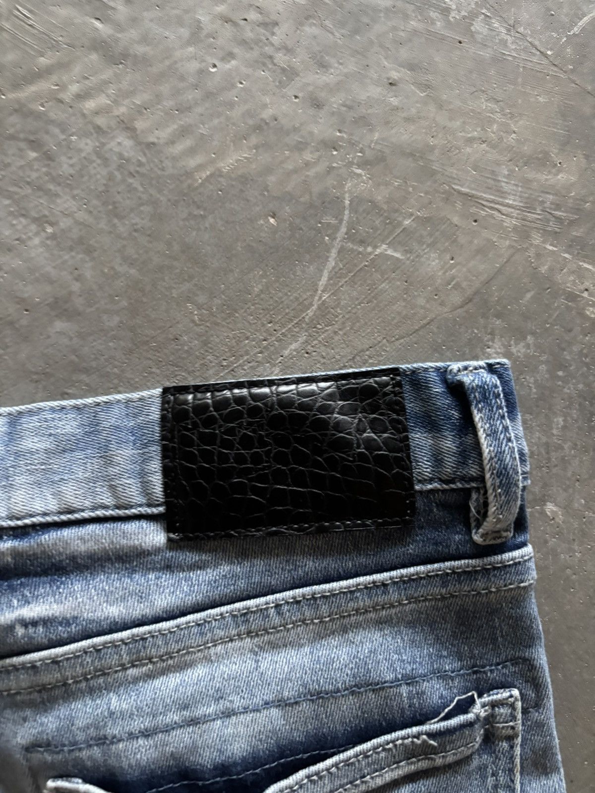 semanticdesign SEMANTIC DESIGN slim skinny hedi slimane style distressed Size US 29 - 13 Thumbnail