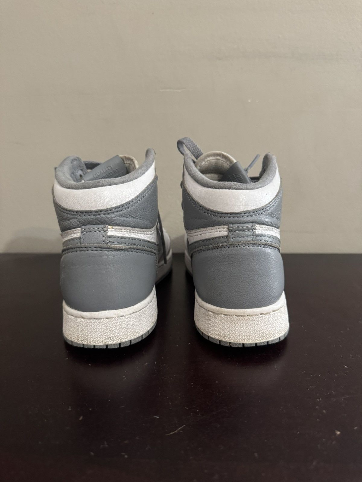 Jordan Brand × Vintage Jordan 1 Stealth 4.5y/6w Size US 4.5 / IT 34.5 - 4 Thumbnail
