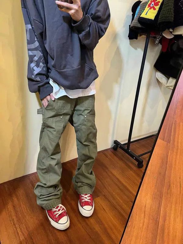 Japanese Brand VIBE Vintage logging casual rare cargo trousers Size US 30 / EU 46 - 6 Thumbnail