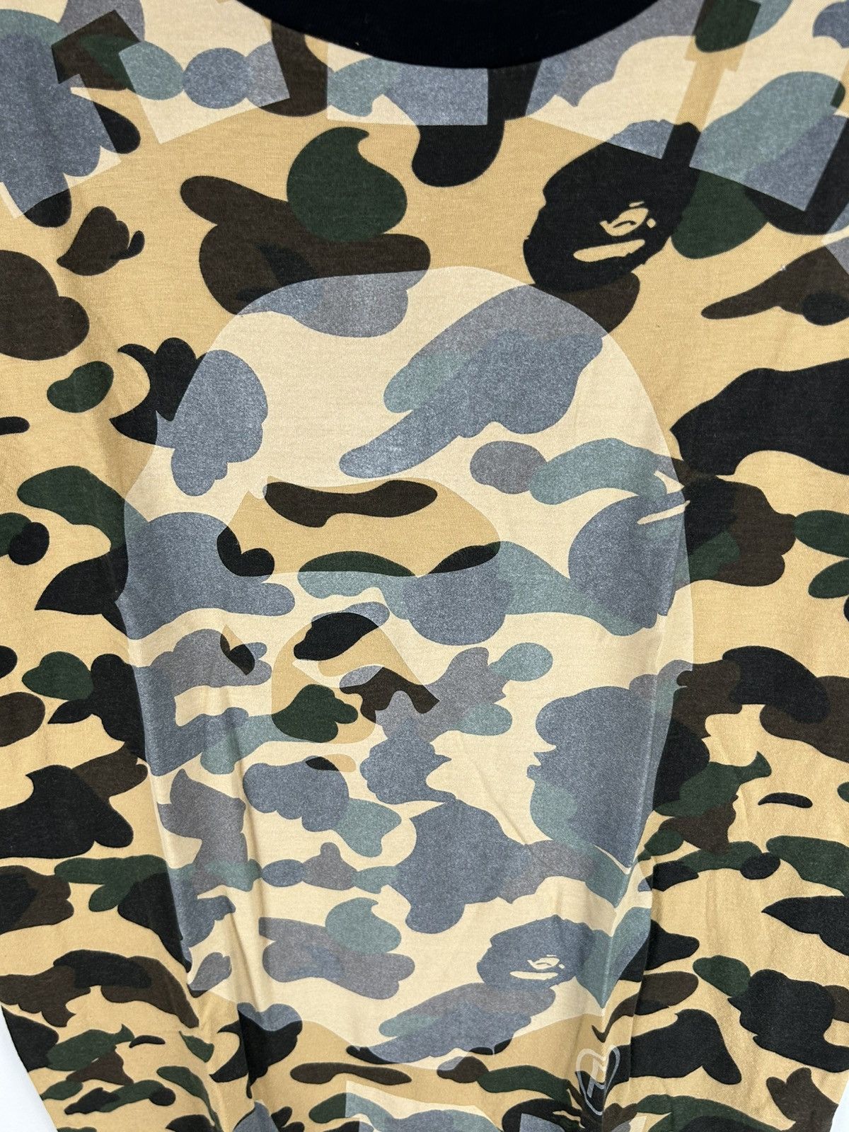 Bape Bape 1st Camo Head Logo Print T-Shirt Size US M / EU 48-50 / 2 - 3 Thumbnail