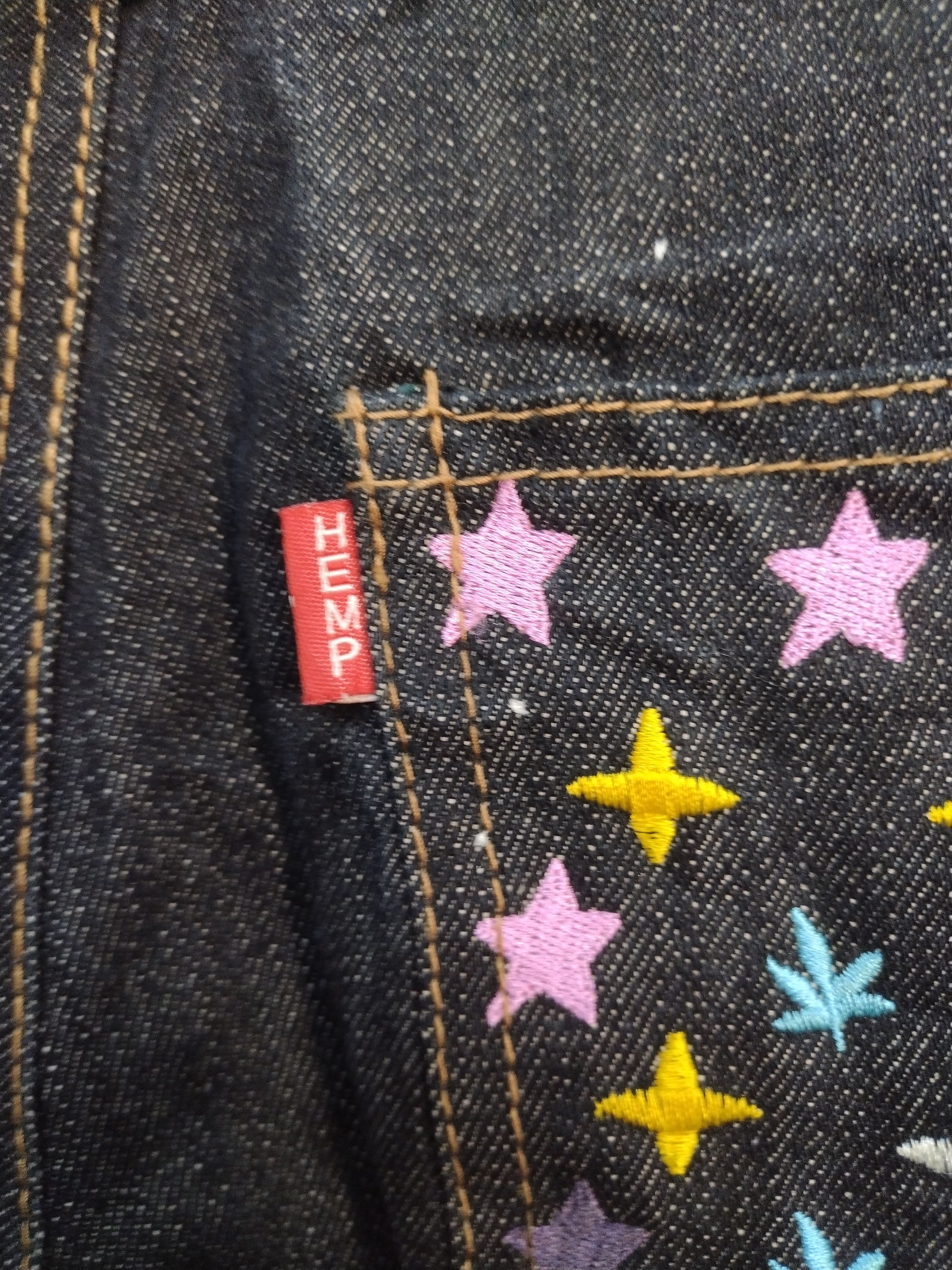 Other Straight cut HEMP jeans🔥awesome design🔥 Size US 31 - 8 Thumbnail