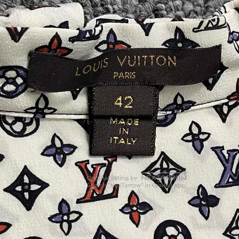 Louis Vuitton Full logo short sleeves